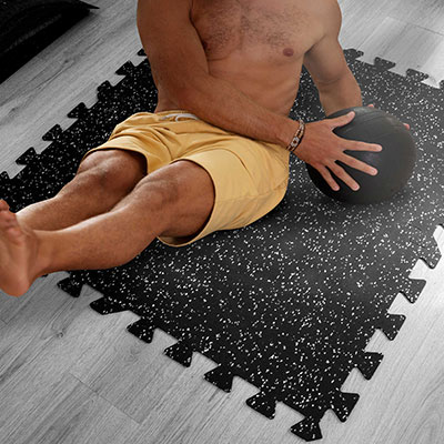 Fitness Mat con Chispas Modular